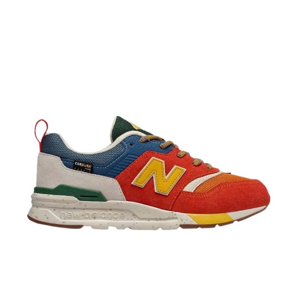 NEW BALANCE Women's Sneakers Retro Vintage 997H 70's Bright Youth Colorblock 6 - Picture 1 of 8